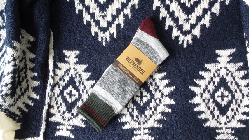 McGregor Weekender Red and Green Cotton Comfort Socks