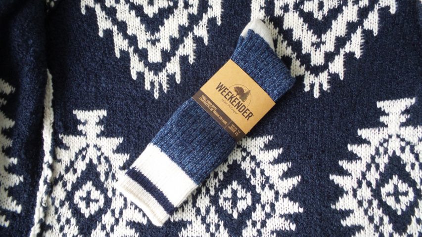 McGregor Weekender Blue Wool Work Socks